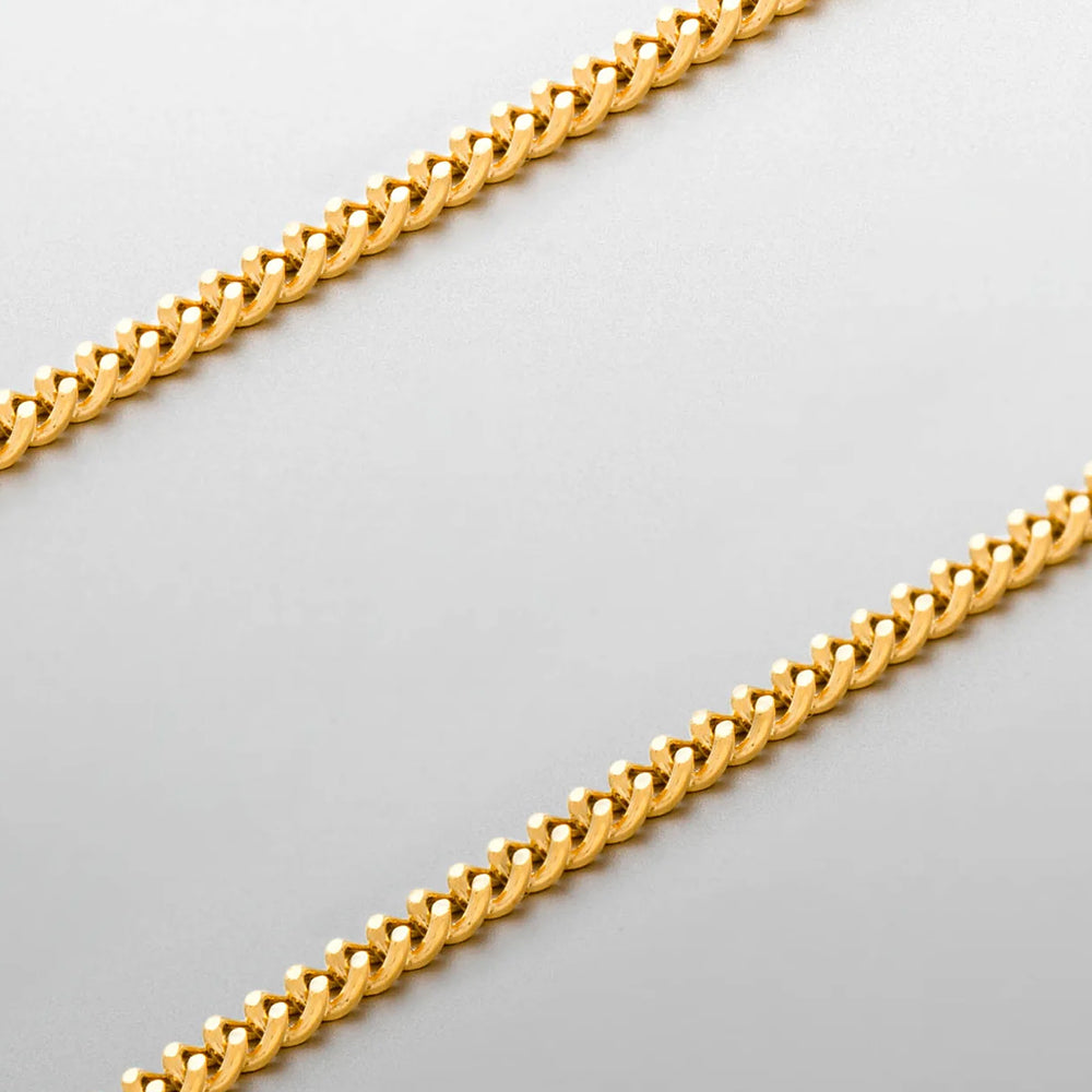 Fine Chain Necklace (Gold) – Ackrab
